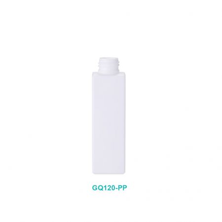 Bouteille carrée en PP de 120 ml